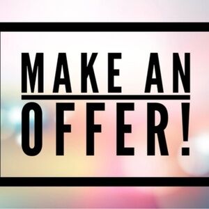 Make an Offer! Wanting to clean out closet.  Make sure it reasonable.